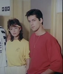Oana Sîrbu și Ștefan Bănică jr. în ”Liceenii”