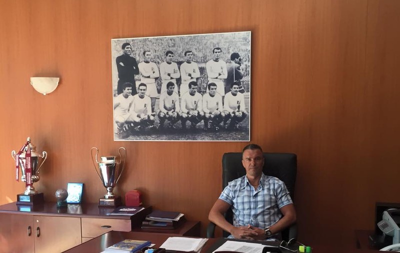 Daniel Pancu a luat primul contact cu fotoliul de președinte al Rapidului. Întreabă fanii: ”Mă prinde?”