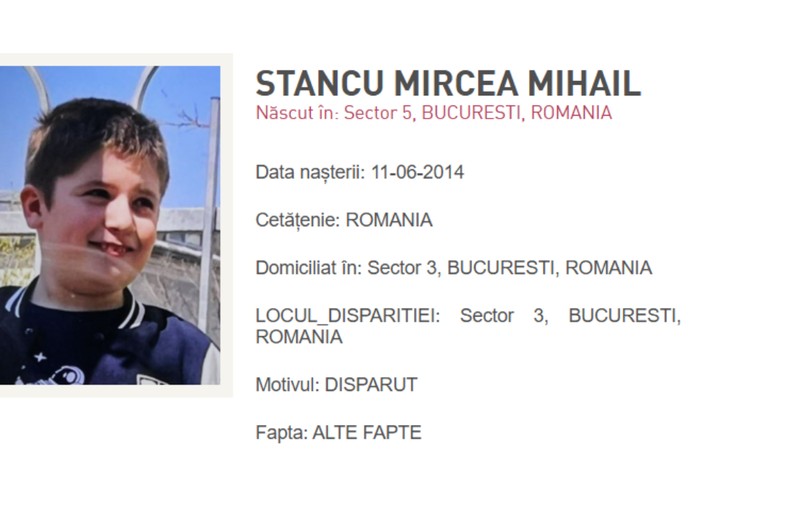Mesaj RO-Alert în București, după ce un copil de 11 ani a dispărut din sectorul 3