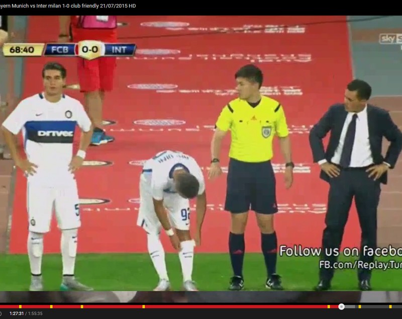 Un junior român a debutat la Inter Milano în amicalul cu Bayern Munchen / VIDEO