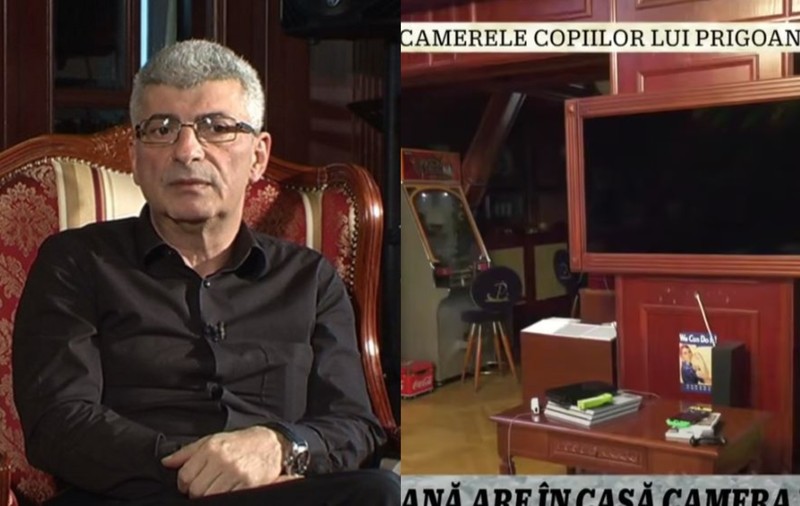 Imagini din casa lui Silviu Prigoană. Rar vezi așa ceva în România