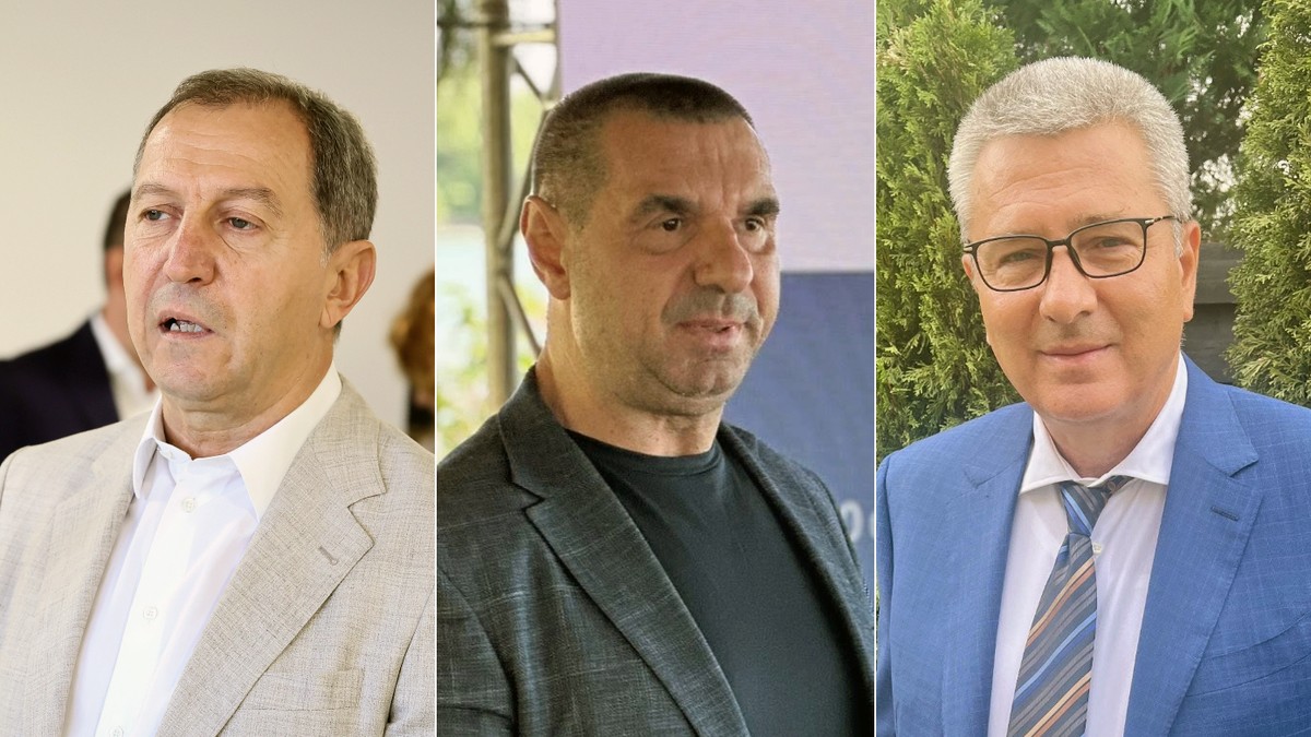 Un colaj cu trei primari