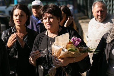 Medicul Monica Pop, o apropiată a Tamarei Buciuceanu, s-a rugat la căpătâiul regretatei artiste