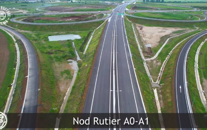 Data la care va fi deschisă circulația pe întregul inel sudic de pe Autostrada A0 București, care leagă A1 de A2