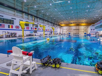 Laboratorul de antrenament subacvatic de la Johnson Space Center din Houston