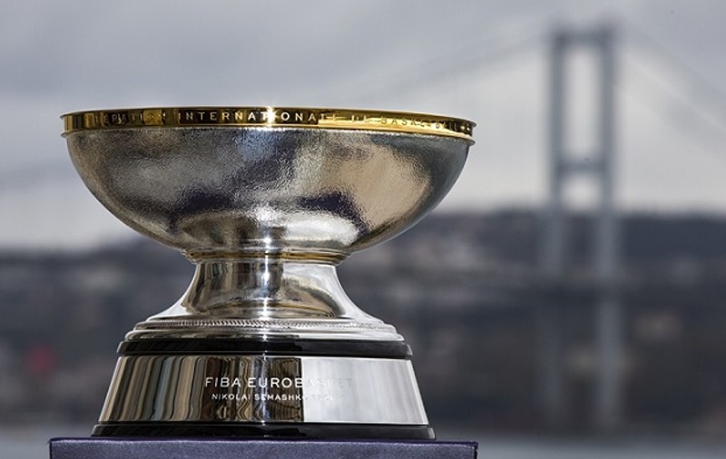 Trophy Tour Eurobasket 2017 a ajuns în România. Trofeul, expus la Oradea și la Cluj-Napoca