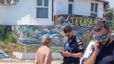 turist încătușat Eforie Sud