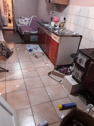 Ce a lăsat în urma lui bărbatul agresiv