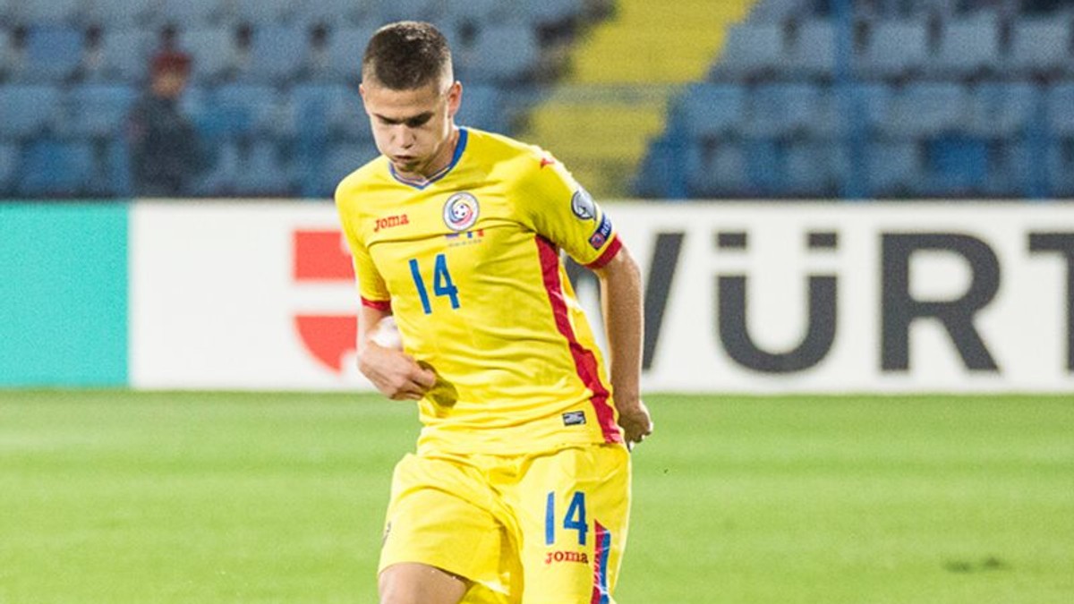 Răzvan Marin a purtat tricoul cu numărul 24 la prima selecție pentru echipa națională