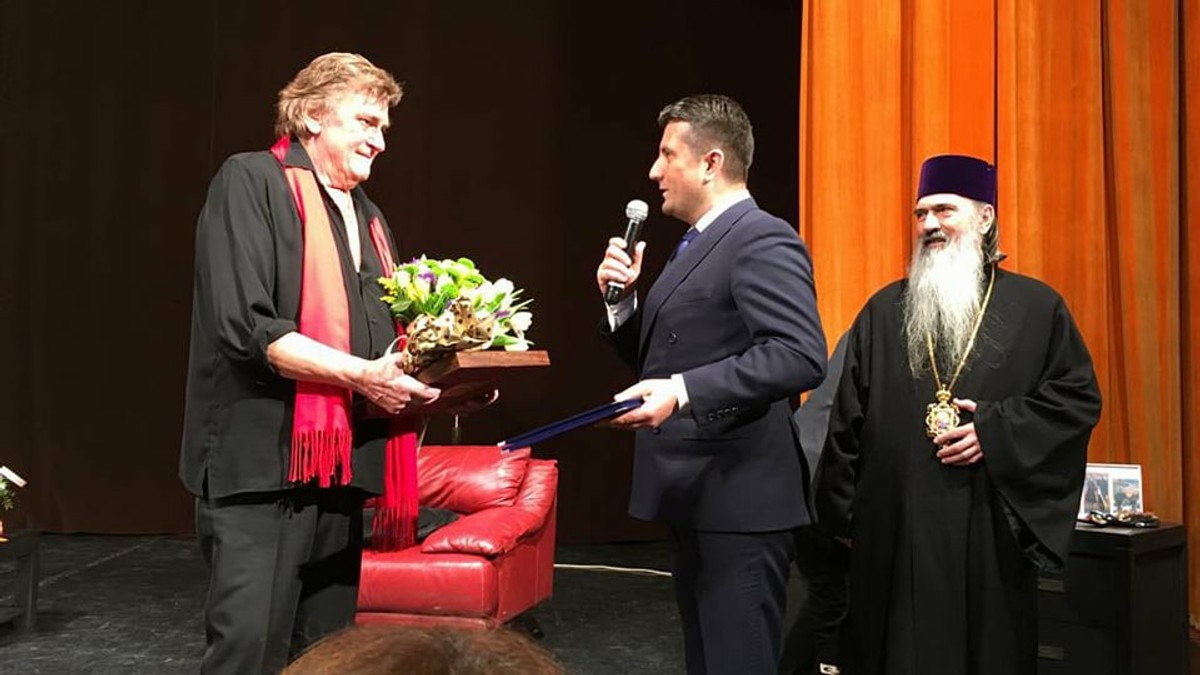 Florin Piersic, sărbătorit pe scenă la Constanța