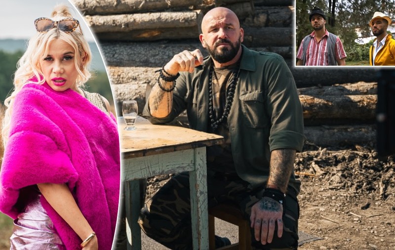 Primele imagini cu Iancu și Culiță Sterp din filmul în care joacă alături de Cătălin Zmărăndescu și Anisia Gafton: „Pădurea este a mea”