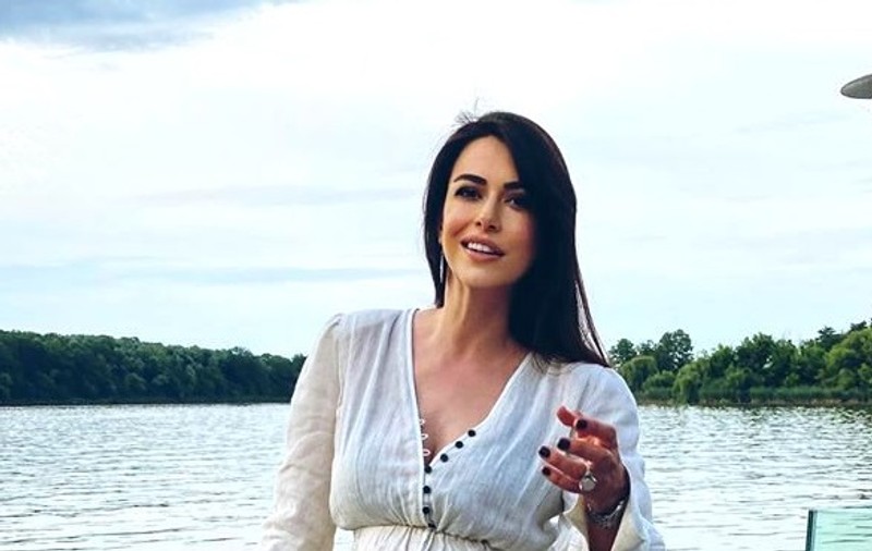 Diana Bart este însărcinată în 9 luni și s-a îngrășat 13 kilograme. Cum arată prezentatoarea TV