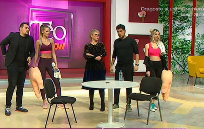 Cezar Ouatu și Bursucu și-au dat palme în direct la tv. Tensiune în platoul emisiunii de la Kanal D