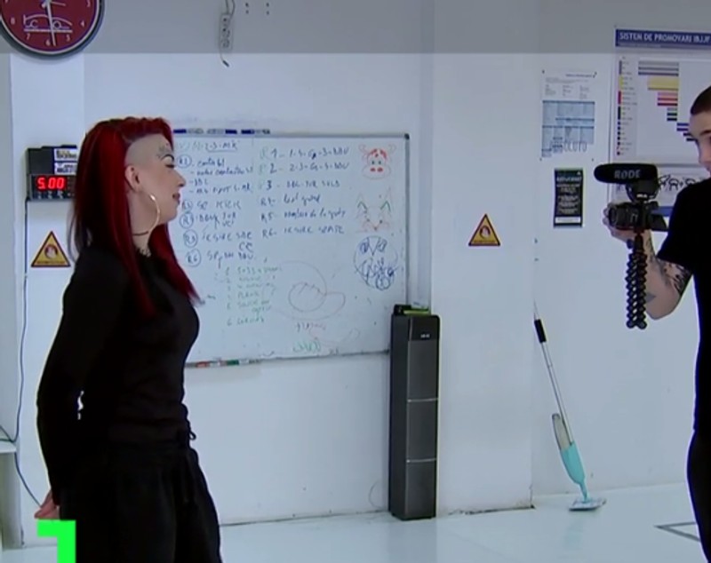 Copiii lui Cătălin Zmărăndescu fac echipă la sala de MMA. Alexandra are 18 ani și atrage toate privirile. „Să ştie toată lumea că sunt binecuvântată”