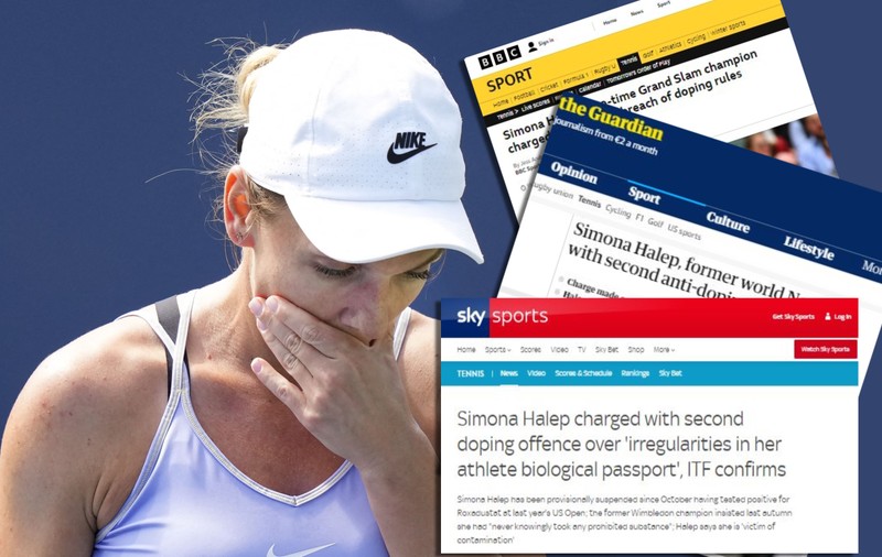 Presa internațională, despre noile acuzații de dopaj aduse Simonei Halep: „Cele mai grave din istoria tenisului pentru un fost număr unu”