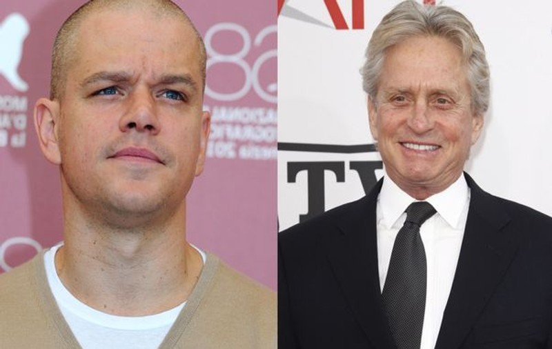Matt Damon este amantul lui Michael Douglas