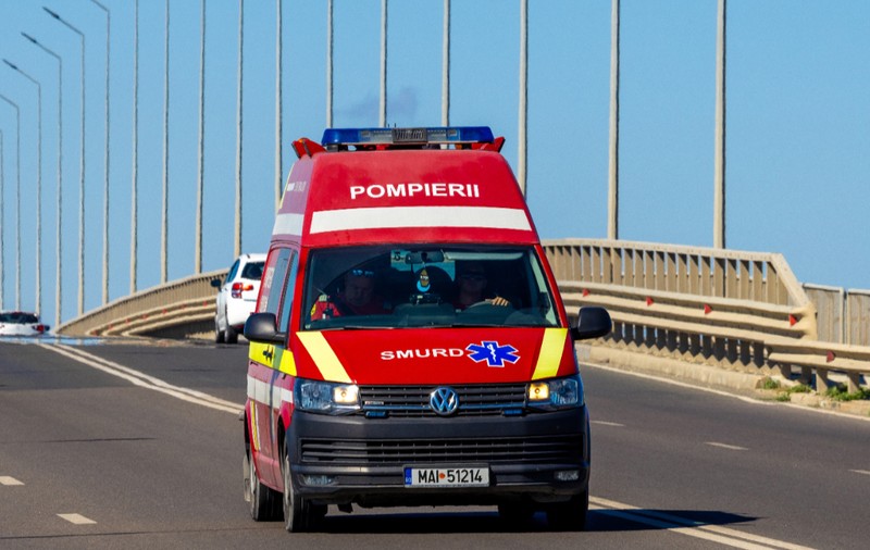 Un autocar cu 54 de pasageri a fost implicat într-un accident pe DN1: traficul a fost restricționat pe sensul spre Brașov