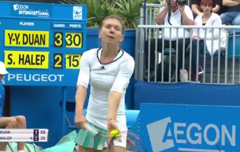 LIVETEXT. Simona Halep - Ying-Ying Duan, în turul II al turneului de la Eastbourne. Revenire de la 0-1 la seturi | FOTO&VIDEO