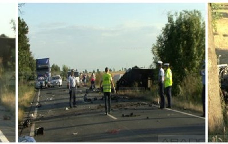 Accident ciudat pe soșeaua Arad-Oradea! A vrut un tânăr să se sinucidă?