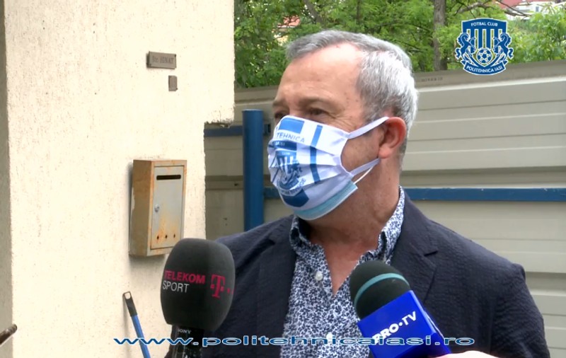 VIDEO | Antrenorul Mircea Rednic şi-a prelungit contractul cu Poli Iaşi. “Puriul” are o dezamăgire: “Nu e corect!”