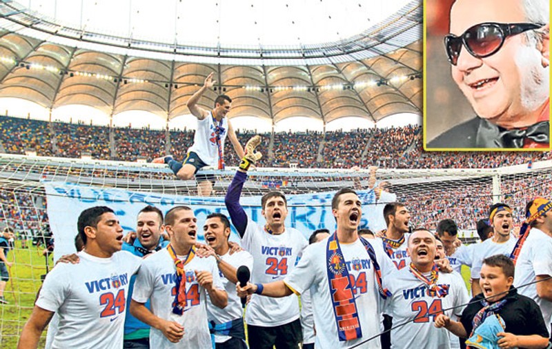 "Forza Steaua" | George Nicolescu a compus imnul echipei, dar arestarea patronului a amânat difuzarea lui