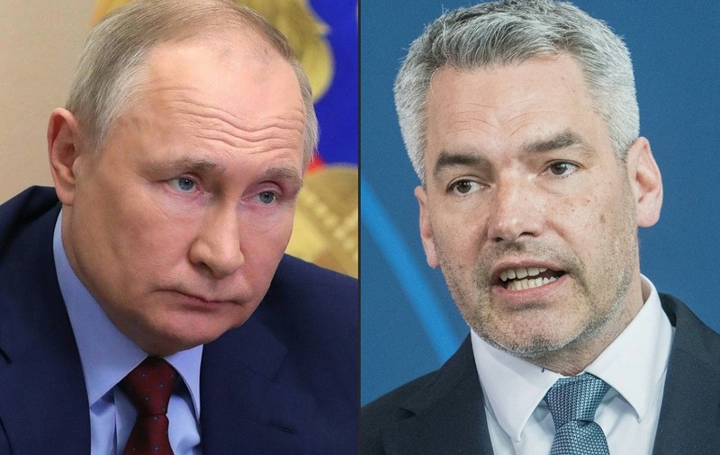 Putin a spus: „Ar fi mai bine dacă războiul s-ar termina curând!”, când l-a primit în vizită la Moscova pe cancelarul Austriei