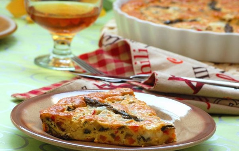 Reţeta zilei | Frittata cu sparanghel 