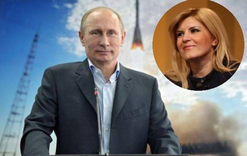 Saturnia: Top 10 motive astrale pentru care Elena Udrea se potriveşte cu Vladimir Putin