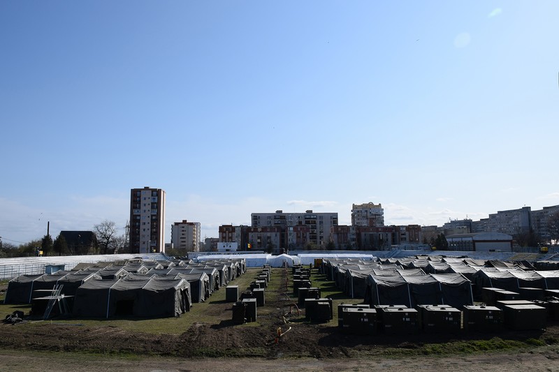 Spitalul modular din Constanta. Foto: defense.ro