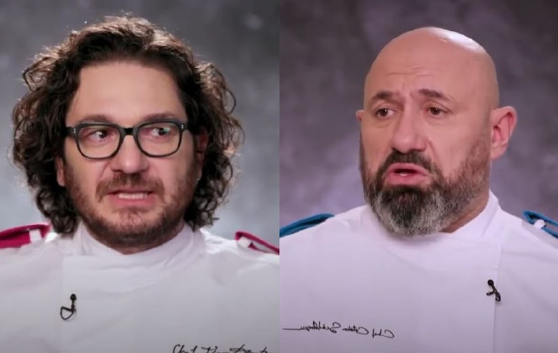 Florin Dumitrescu a plecat din emisiune, după o ceartă cu Cătălin Scărlătescu. Schimb dur de replici la „Chefi la cuțite”