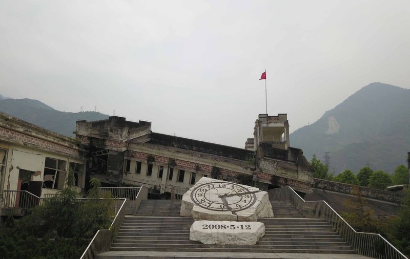 FOTO/ Sichuan, orașul-fantomă din China vizitat anual de milione de turiști