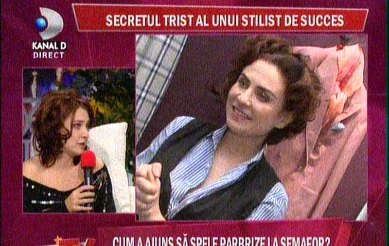 Incredibil! Adina Buzatu a spălat parbrize