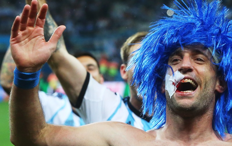 Un argentinian şi-a şocat fanii. Cum arăta după semifinala cu Olanda!