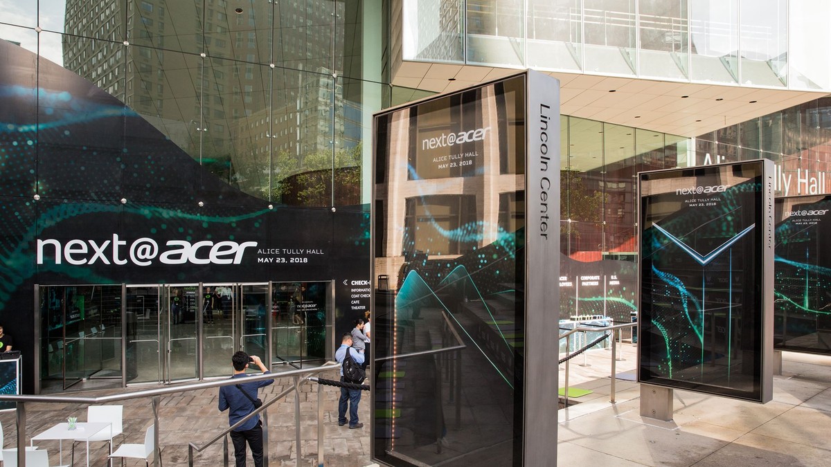 Producătorul de laptopuri și calculatoare Acer, atacat de hackeri. Aceștia cer 50 de milioane de dolari ca să nu publice date importante ale companiei. Logo-ul Acer pe o clădire