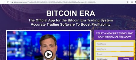 Site-ul BitcoinEra, identic cu BitcoinRevolution