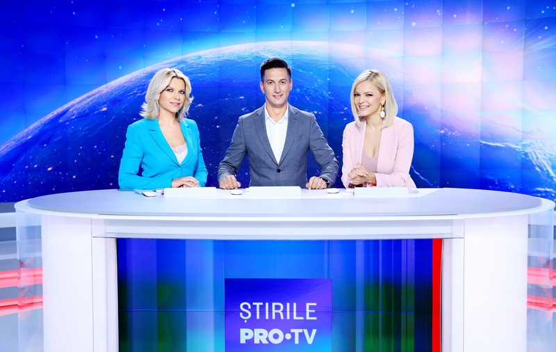 Prezentatorii de știri de la PRO TV lucrează în regim de 14 zile, non-stop, cu 14 zile libere