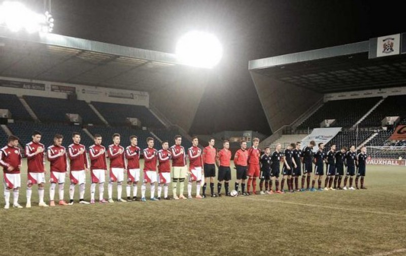 România U17 a pierdut primul amical cu Scoția