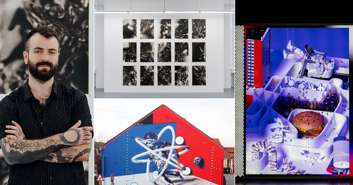 Radu Pandele, expoziția "tigruletigrule" și picturi murale
