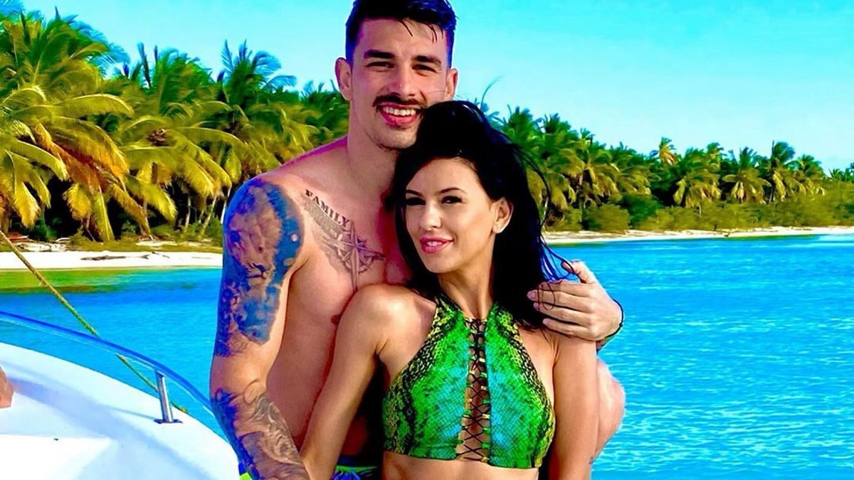 Sergiu Hanca și Andreea, sotia fotbalistului