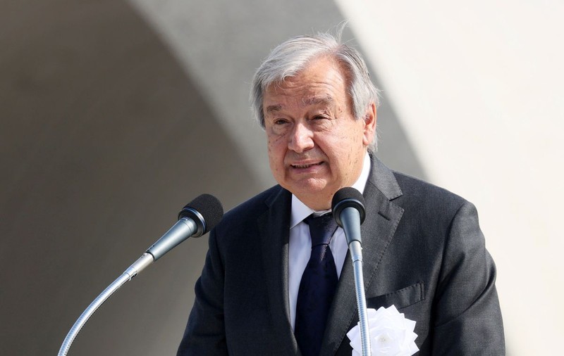 Șeful ONU, Antonio Guterres, la 77 de ani de la atacul nuclear de la Hiroshima: Omenirea se joacă cu un pistol încărcat