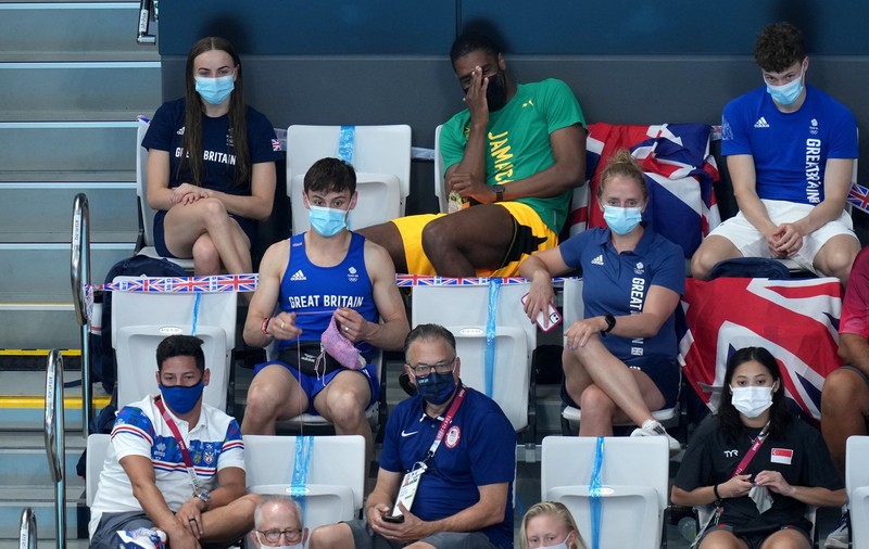 Un campion olimpic a fost surprins croșetând în tribune la JO Tokyo 2020
