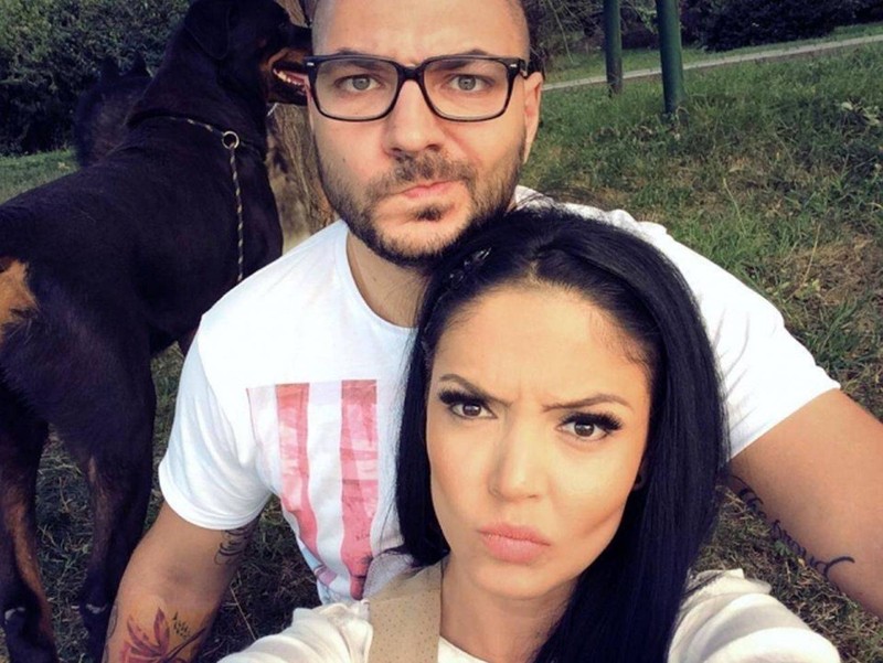 Andreea Mantea și Cristi Mitrea, pe vremea când formau un cuplu