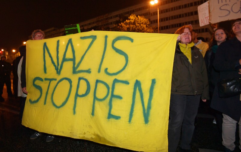 FOTO | ”Naziștii afară!”. Proteste de amploare în Germania, după alegerile parlamentare