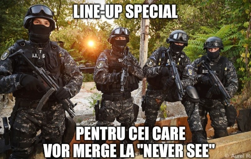 Mesaj inedit transmis de MAI  participanților la Neversea 2019: "Brățara se primește gratuit, dar se pune pe ambele mâini...de regulă din poziția pe burtă"