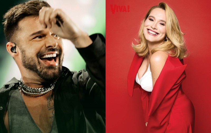 Andreea Esca, dată pe spate de Ricky Martin, pe care l-a văzut pe scenă la București: „Arată ceas și dansează bombă”
