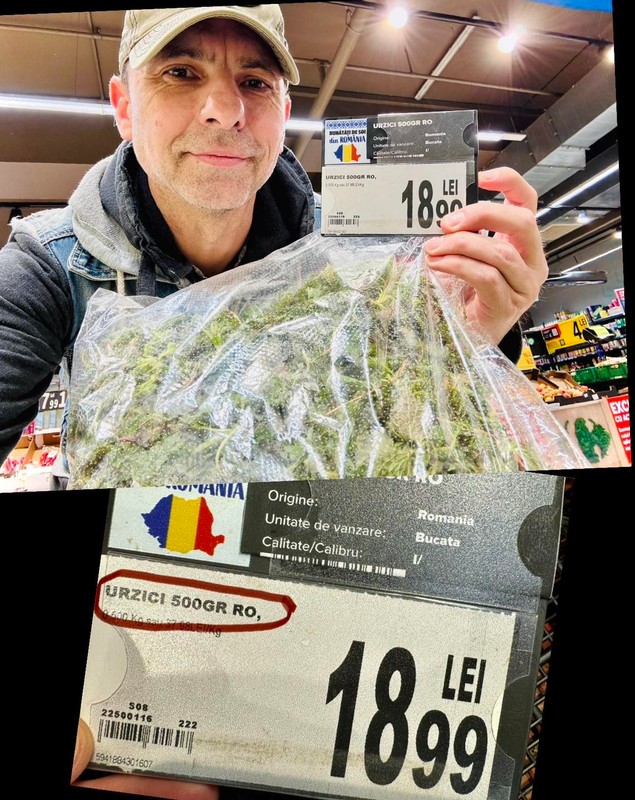 Dan Negru, uimit de prețul urzicilor într-un hypermarket din București: „România nu e o țară, e o afacere”
