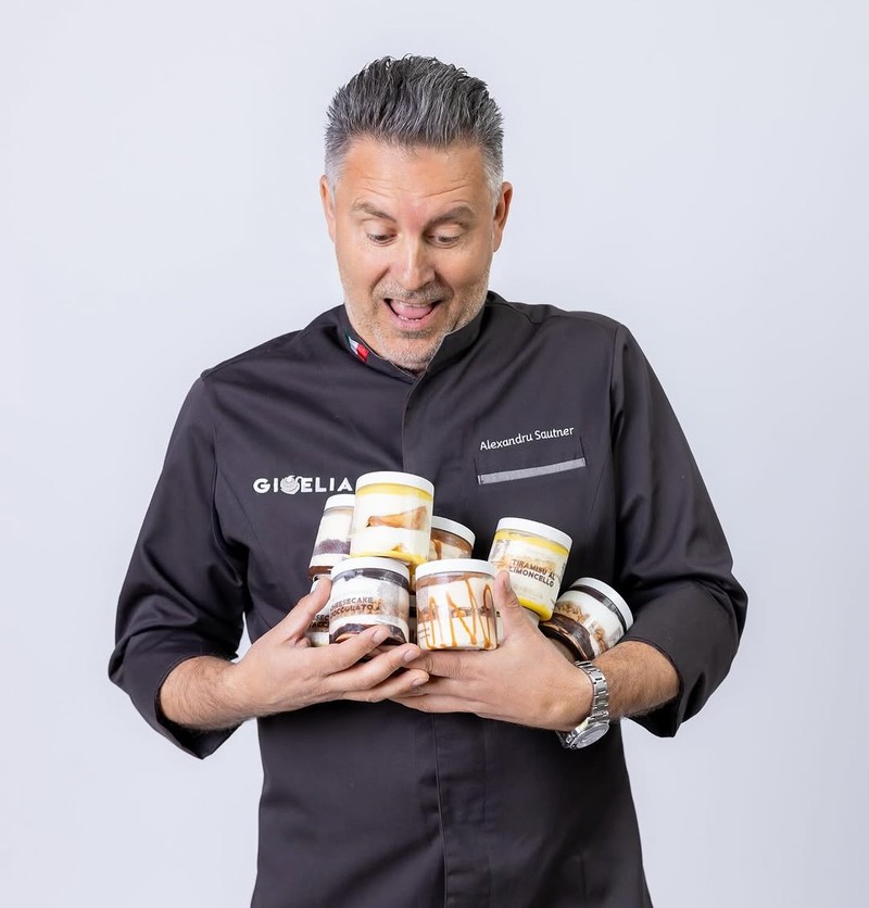 Alexandru Sautner e proprietarul mai multor gelateri în România