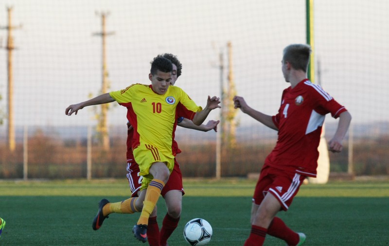 U 17 / ROMÂNIA - DANEMARCA 6-1. Coman şi Ianis Hagi au făcut SHOW!