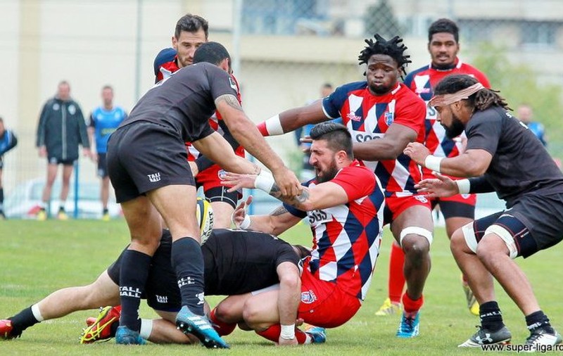 Știința Baia Mare învinge pe Steaua și relansează lupta din SuperLiga de rugby CEC Bank. Dinamo a bătut la Iași