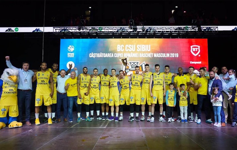 Final 4 Cupa României la baschet masculin. Sibiul a cucerit prima cupă din istorie